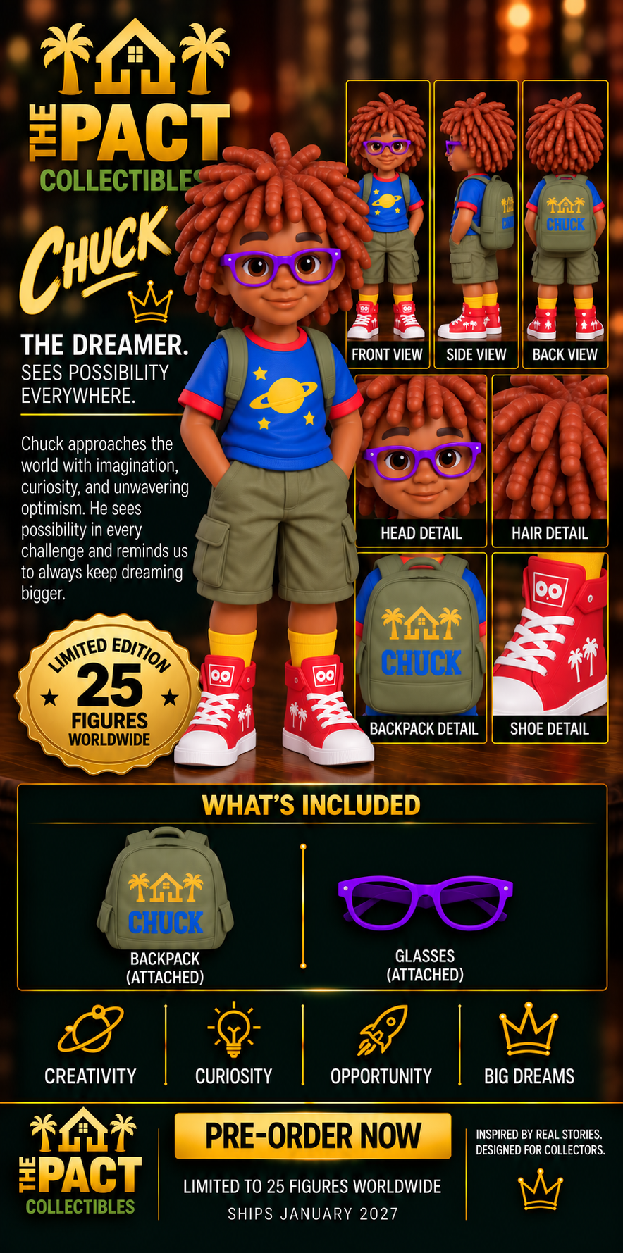 Chuck — The Dreamer | Founder's Edition