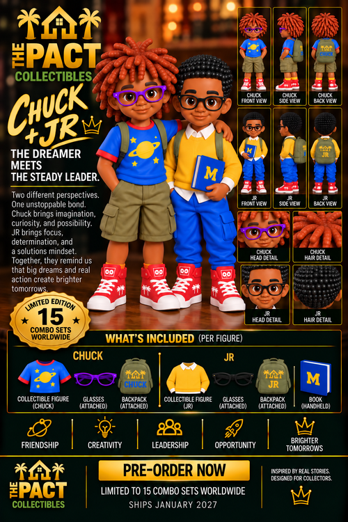 The Pact Pair — Chuck &amp; JR Together | Founder's Edition