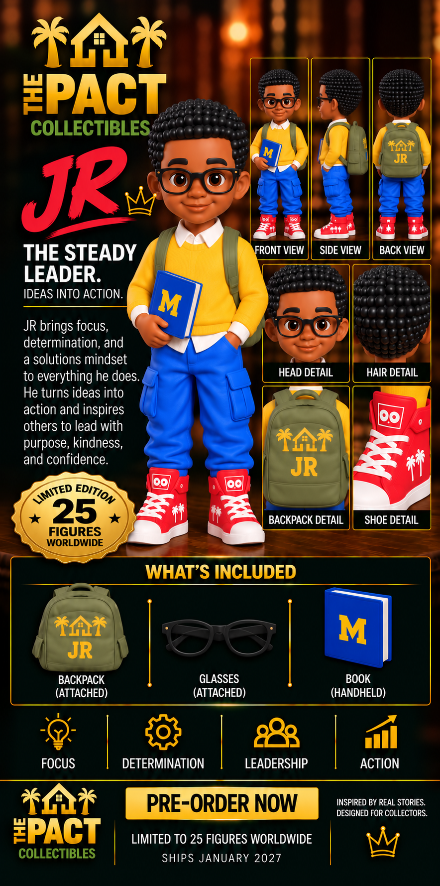 JR — The Steady Leader | Founder's Edition
